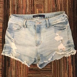 Just USA Jean shorts.